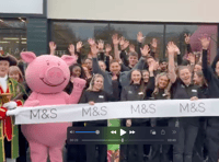 WATCH: Cheers as massive M&S Food store opens on Farnham Retail Park