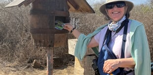 Classy gesture from Galapagos visitor to former Petersfield teacher