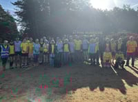 Alton Runners take over Hogmoor Inclosure parkrun