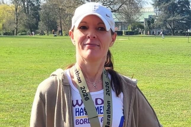 Lindsay Wade at the Surrey Half, another medal and a personal best