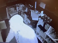 How low can you go? Burglar steals charity cash from golf club