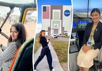 Surrey and Hampshire Miss England finalists set sights on space