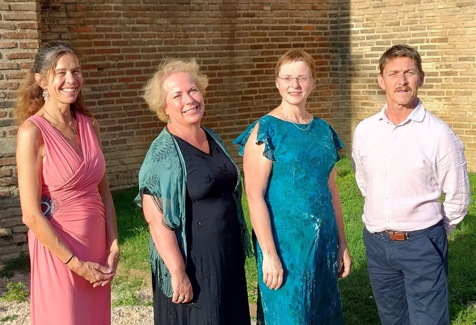 Concert at a Farnham church for Simorre String Quartet