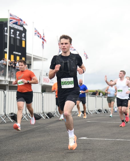 Royal Navy engineer Harry Burrows from Rowlands Castle plans to run the London Marathon.