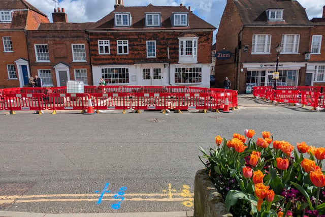 Town centre improvement money should have gone on potholes