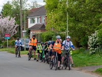 Sheet Primary School pupils get cycling masterclass from fundraisers