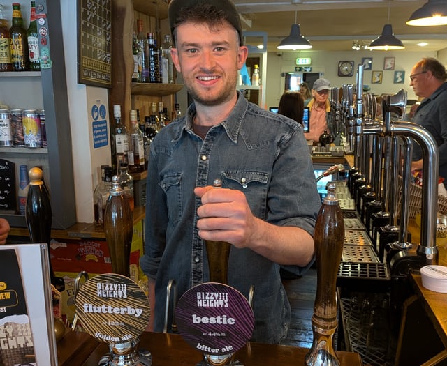 Hugh rolls out the barrel as new brewery opens in Steep Marsh