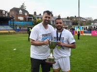 WATCH: Farnham Town manager Paul Johnson hails promotion-winning side