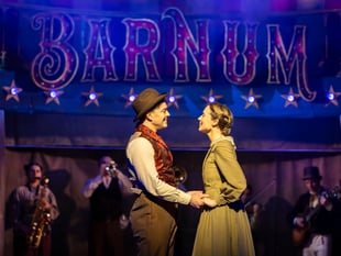 Tightrope walk to success for Lee Mead in Barnum