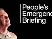 PeCAN bring People's Emergency Briefing film to TPS