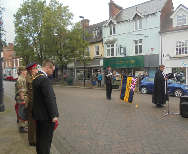 Service held in Petersfield to mark VE Day