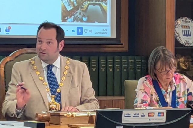 Everybody's talking about Jamie as Petersfield gets new mayor