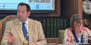 Everybody's talking about Jamie as Petersfield gets new mayor