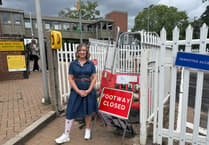 Woman who lost leg welcomes safer crossing at Farnborough North