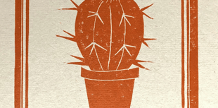 Carve lino to create art in printmaking workshop