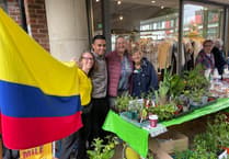 Petersfield thanked for 30 years of support to Colombian children's charity