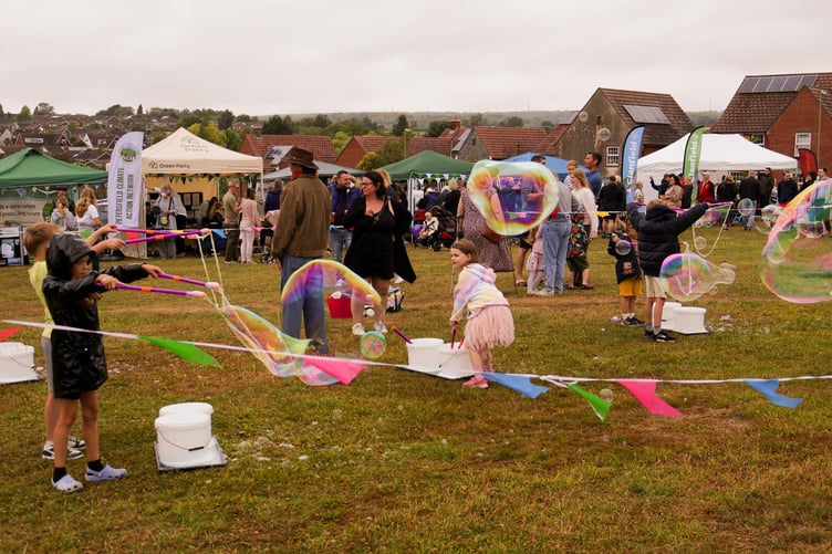 Clanfield Summer Festival 2025 Bubbles