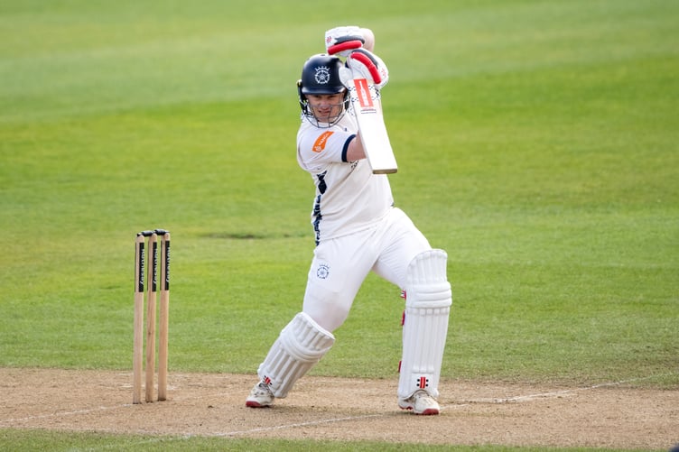 Ben Brown batting for Hampshire on April 5th 2026.
