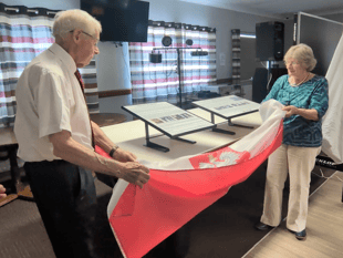 Liss RBL pays tribute to Enigma code-breaker 