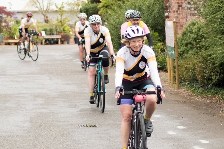 Action from Alton Cycling Club's 2025 Jim Woods Memorial Audax