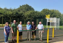Let the games being as MUGA and gym opened in Horndean park