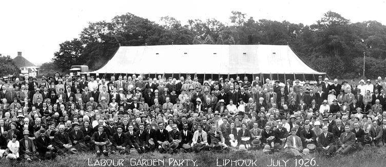 FH BH Labour Garden Party Passfield 1926