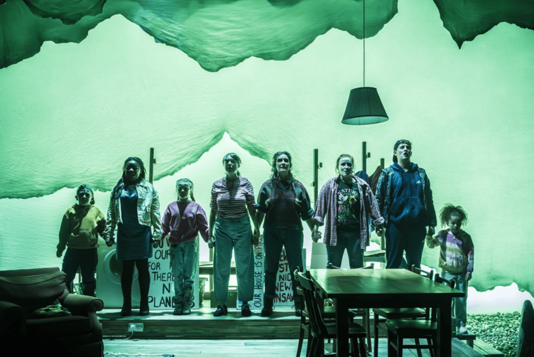 A scene from Atlantis at the Minerva Theatre in Chichester, July 2026.