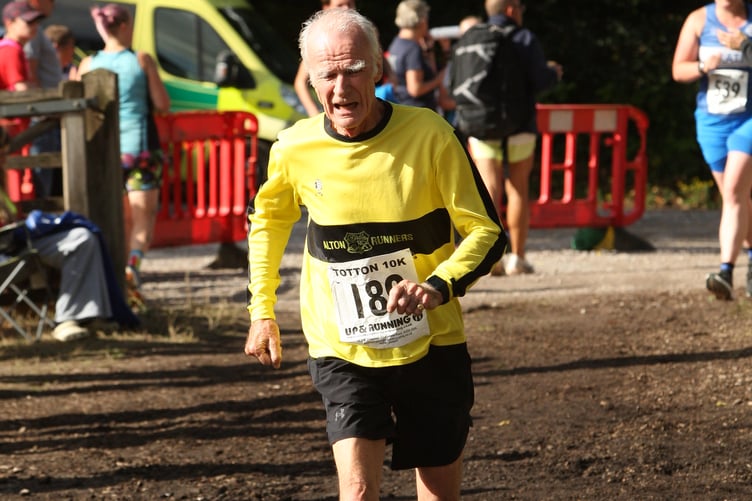 Hugh Bethell won the MV80 category
