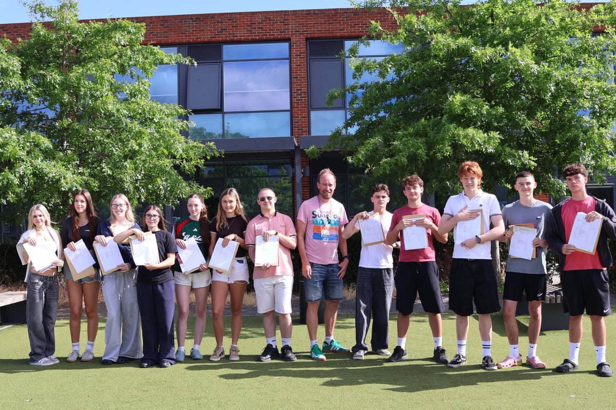 Grade excitement as Bordon school among country's most improved