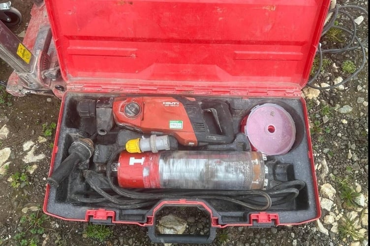 PP Catherington Lane Burglary stolen tools