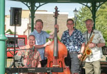 Vic Cracknell Swing Band making Lower Bourne Social Club debut