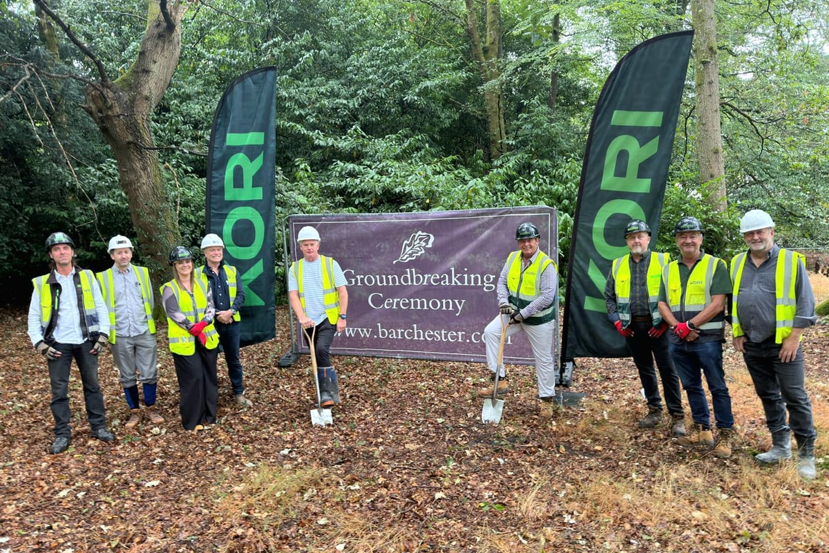 Ground broken at 64-bedroom care home site near Liss
