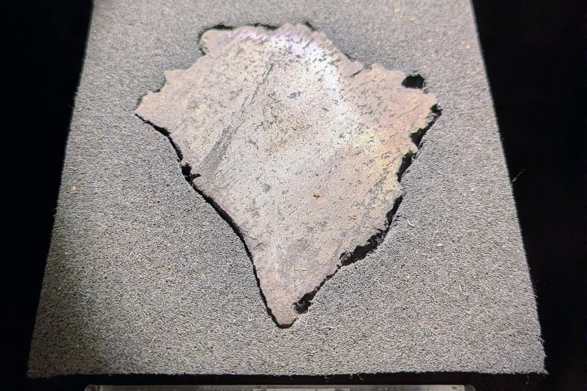 Peeps into the Past: A meteorite's journey from Iowa to Haslemere
