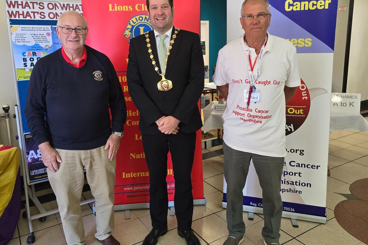 Stark truths at Prostate Cancer Test event in Petersfield