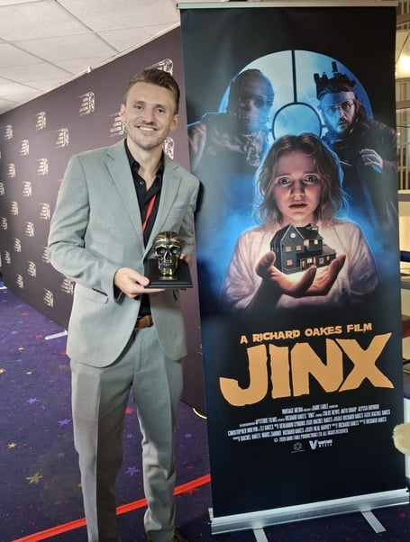 Christopher Mulvin wins Best Supporting Actor at the British Horror Film Festival 2026