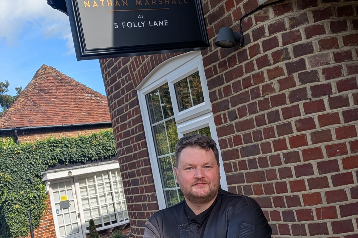 Yes, chef! Marshall's on the move as Nathan brings fine dining to Petersfield