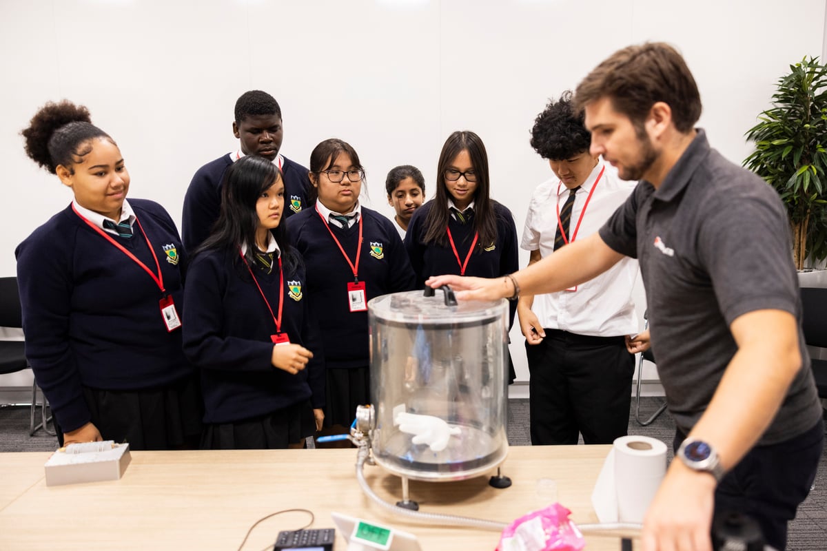 Farnborough firm Qinetiq's role in historic Mars mission honoured