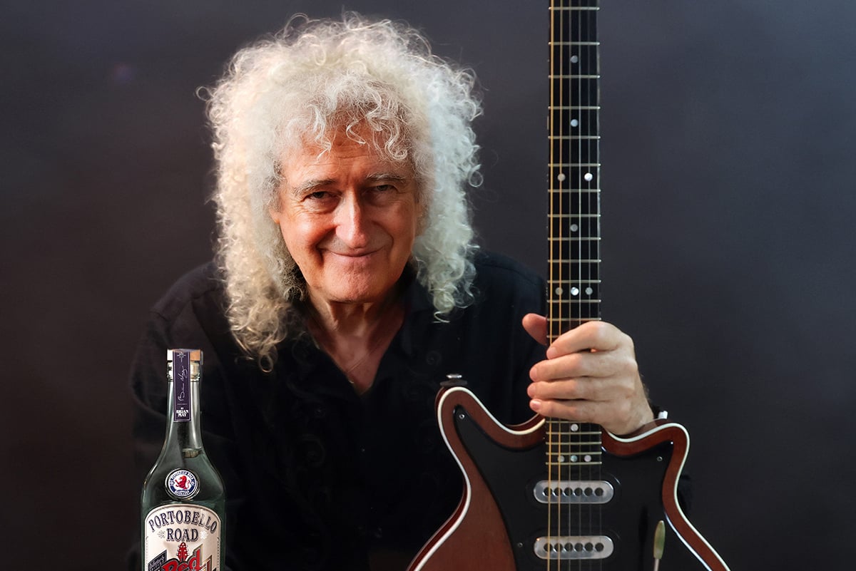 Queen guitarist Sir Brian May launches new gin featuring oranges grown in his Elstead garden