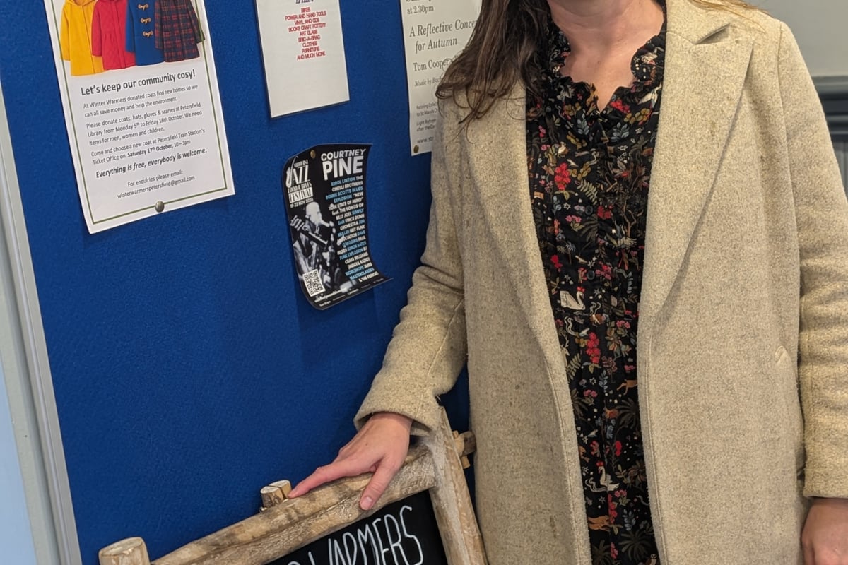 Free winter coat giveaway returns to Petersfield station