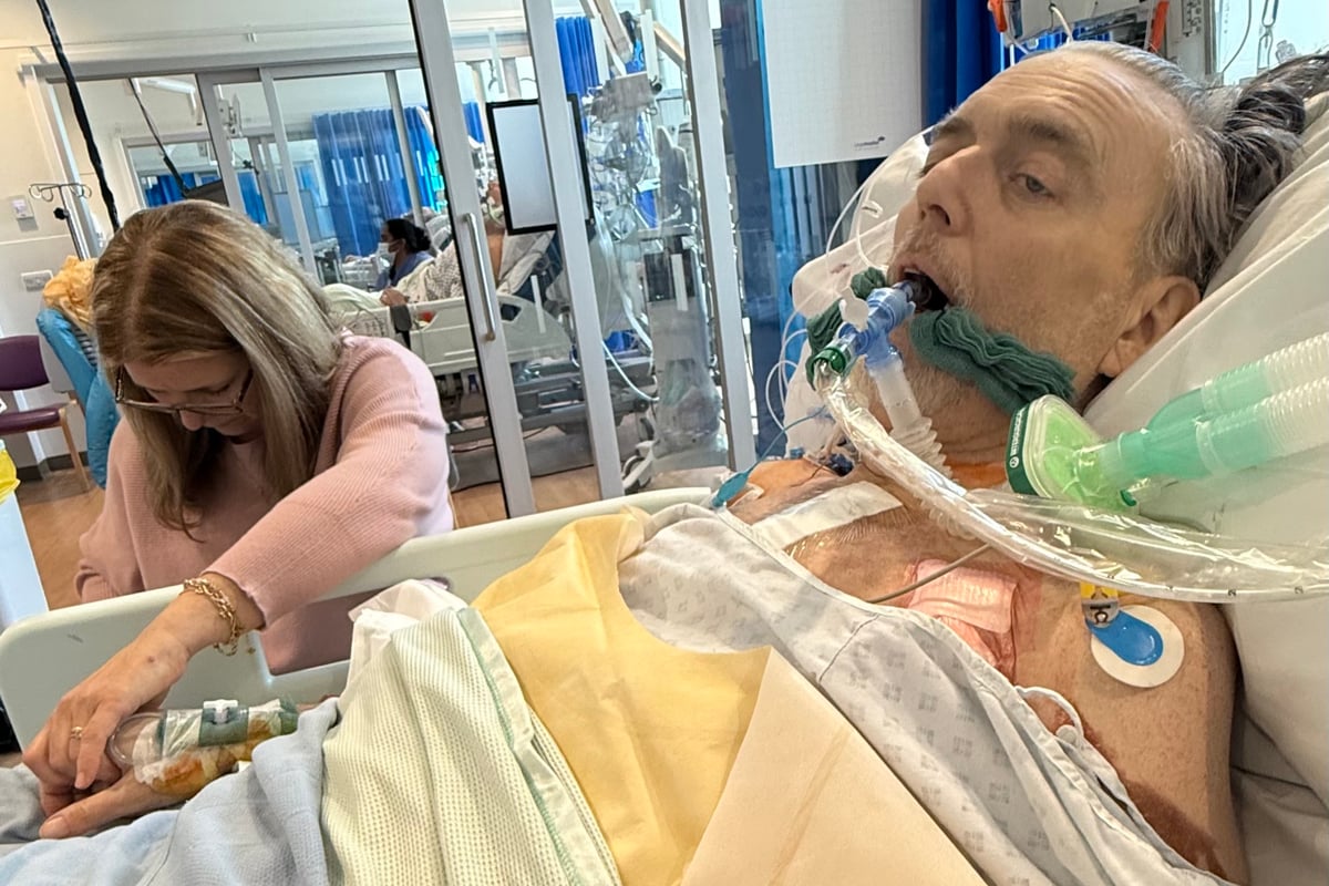 'I told my wife she could remarry as I lay dying': Farnham dad's incredible recovery after heart transplant