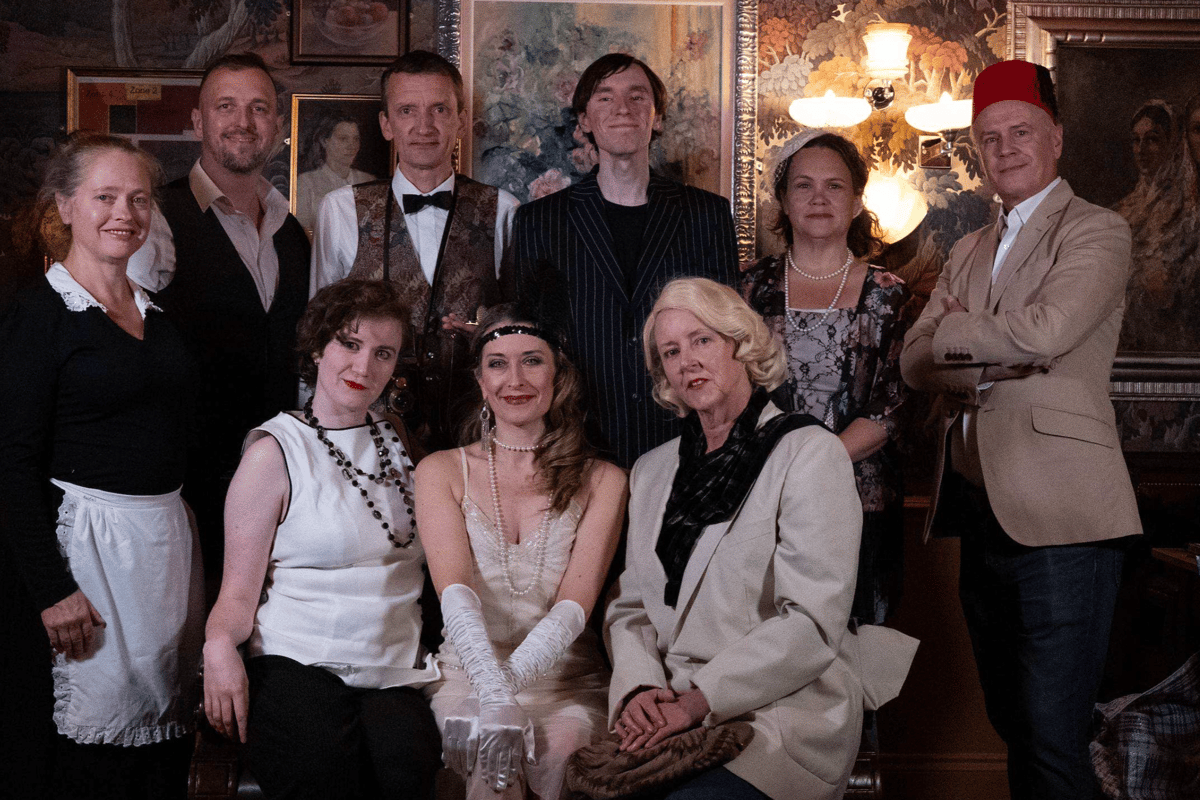 Classic Agatha Christie murder mystery on the Nile