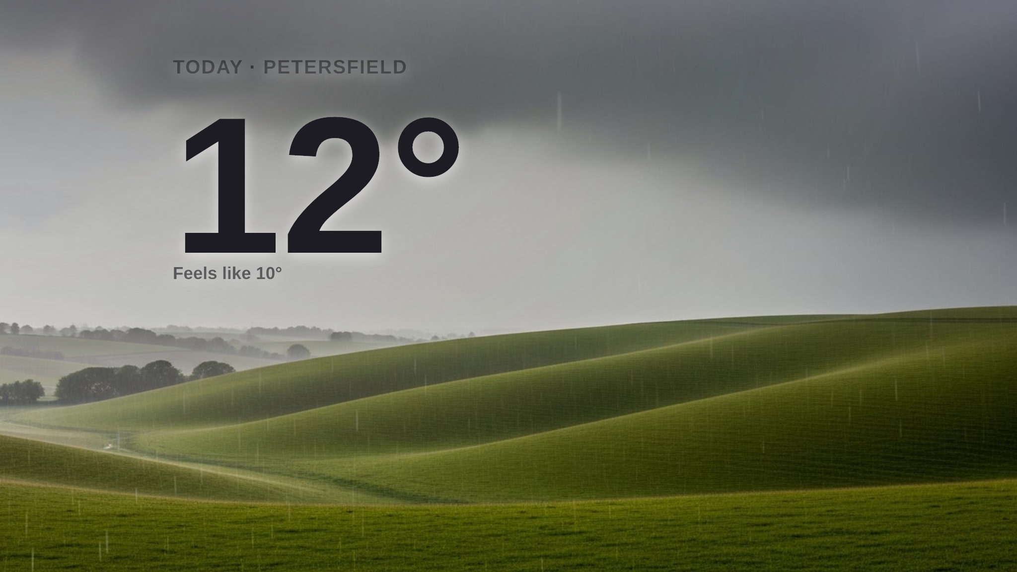 Heavy rain on the way for Petersfield - here's your Friday forecast