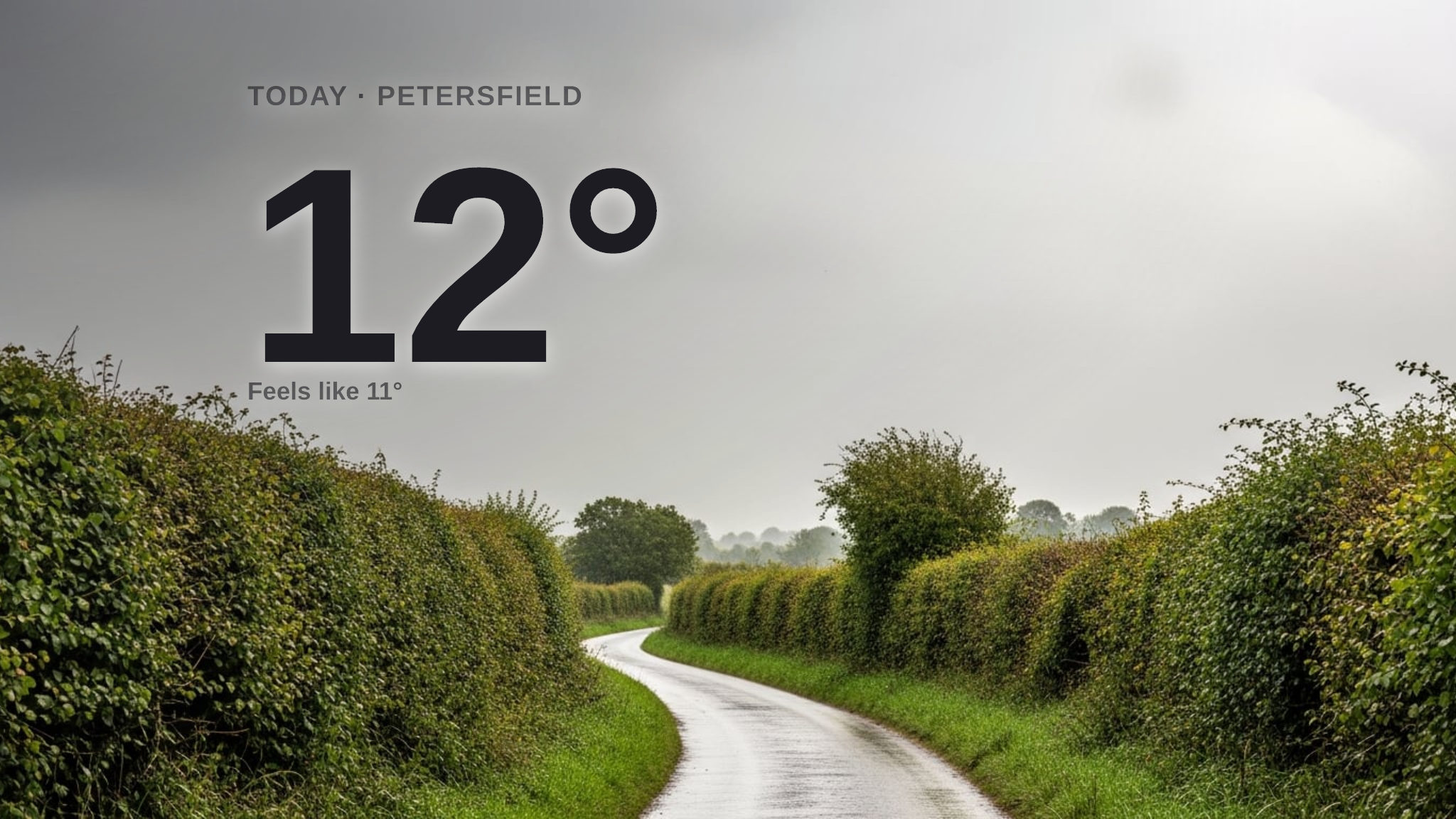 Rainy day ahead for Petersfield - here's your Tuesday forecast