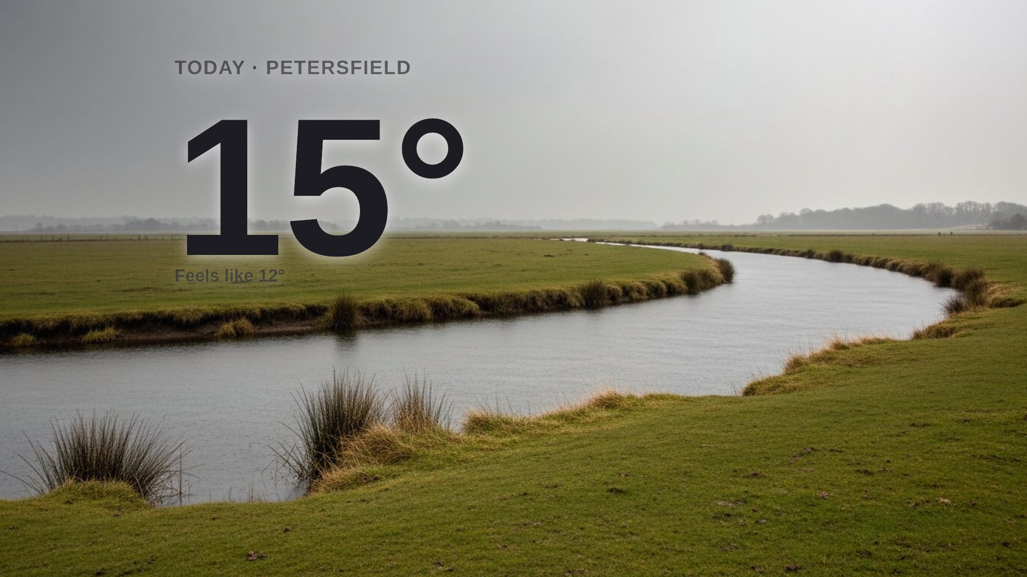 Rain on the way for Petersfield today - here's your Tuesday forecast