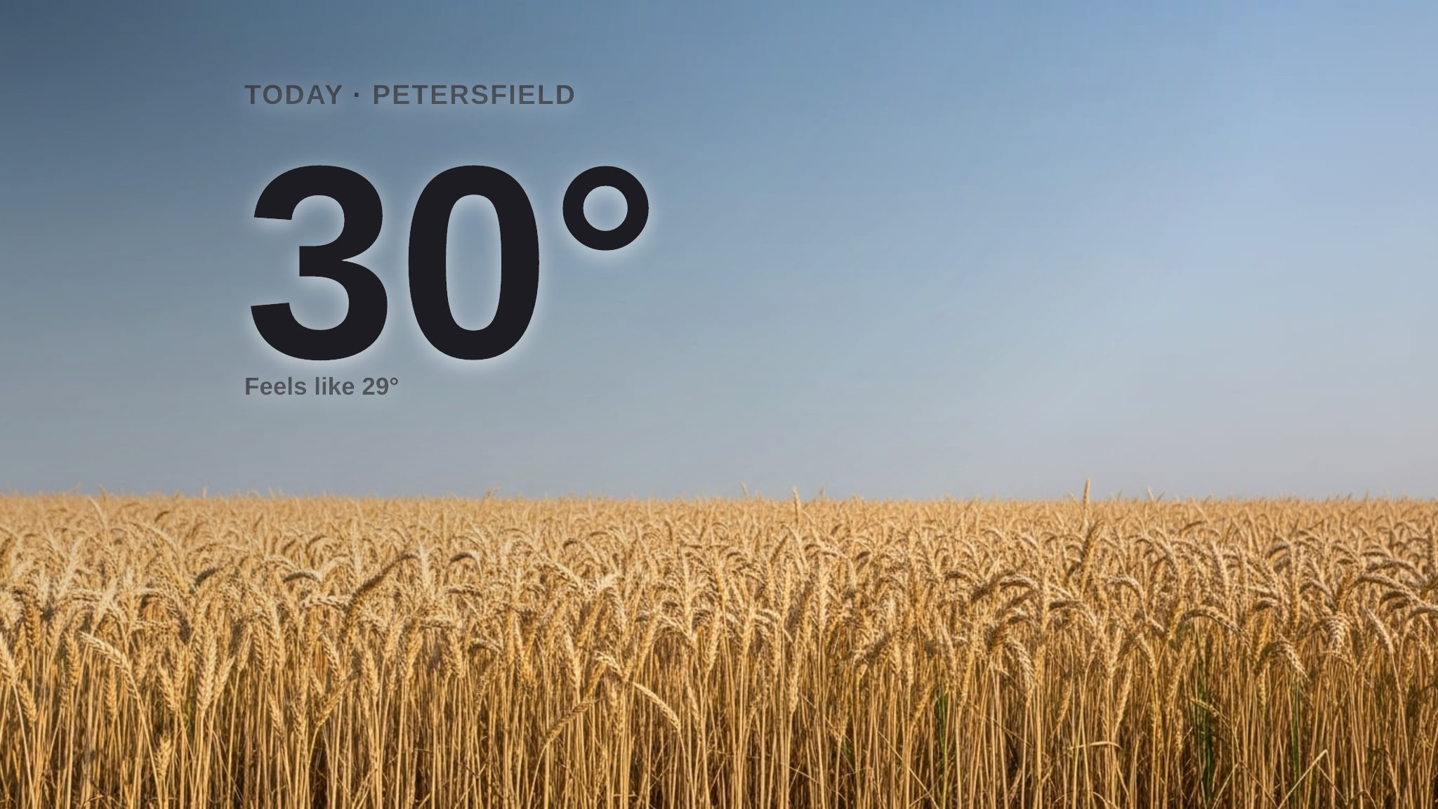 Warm sunshine for Petersfield today - here's what to expect