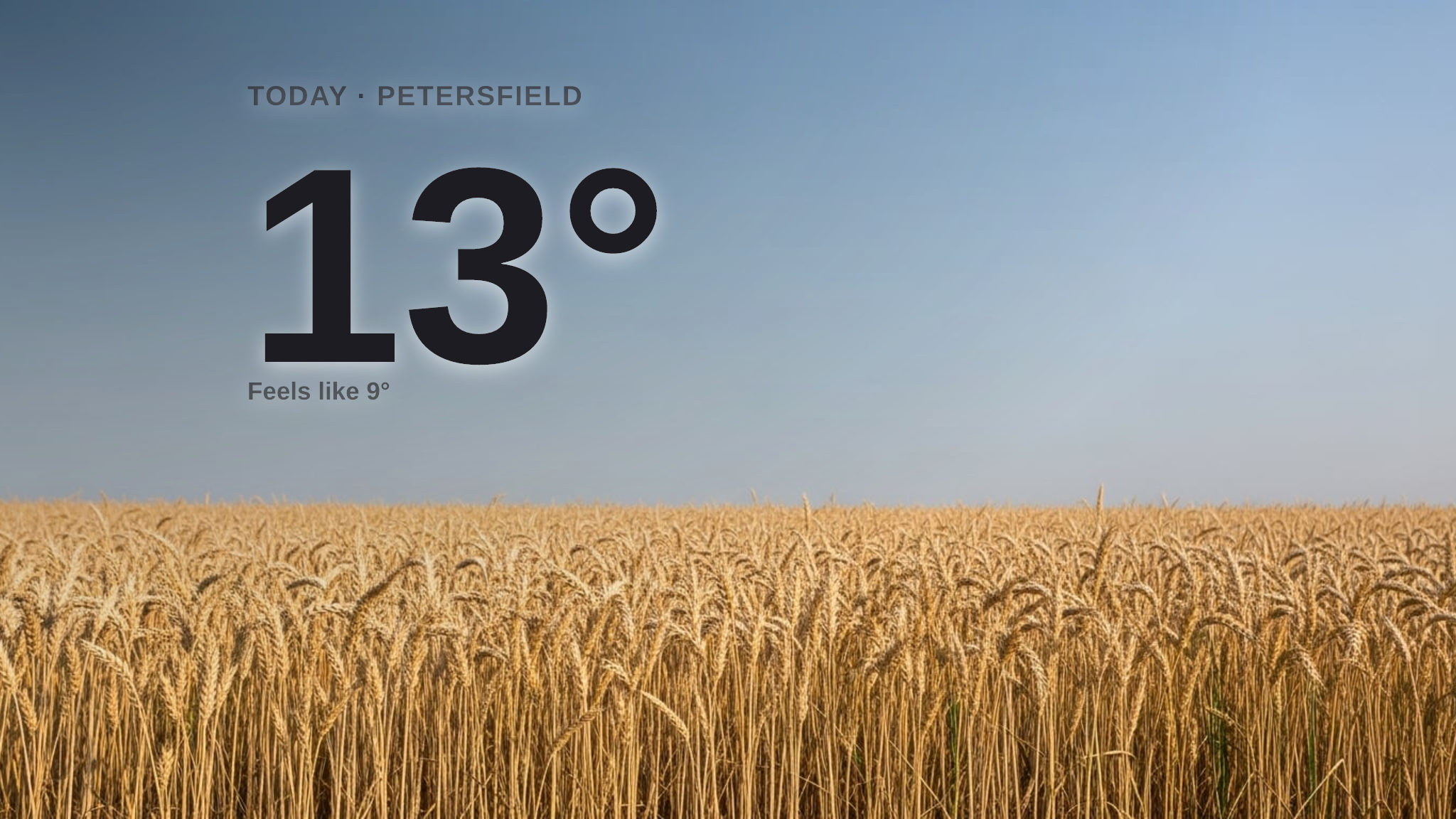 Sunny Sunday in Petersfield with a high of around 13°C - here's your forecast